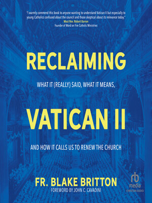 cover image of Reclaiming Vatican II